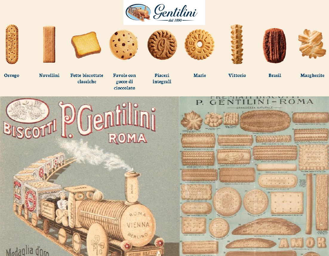 Biscotti Gentilini Rome NEW
