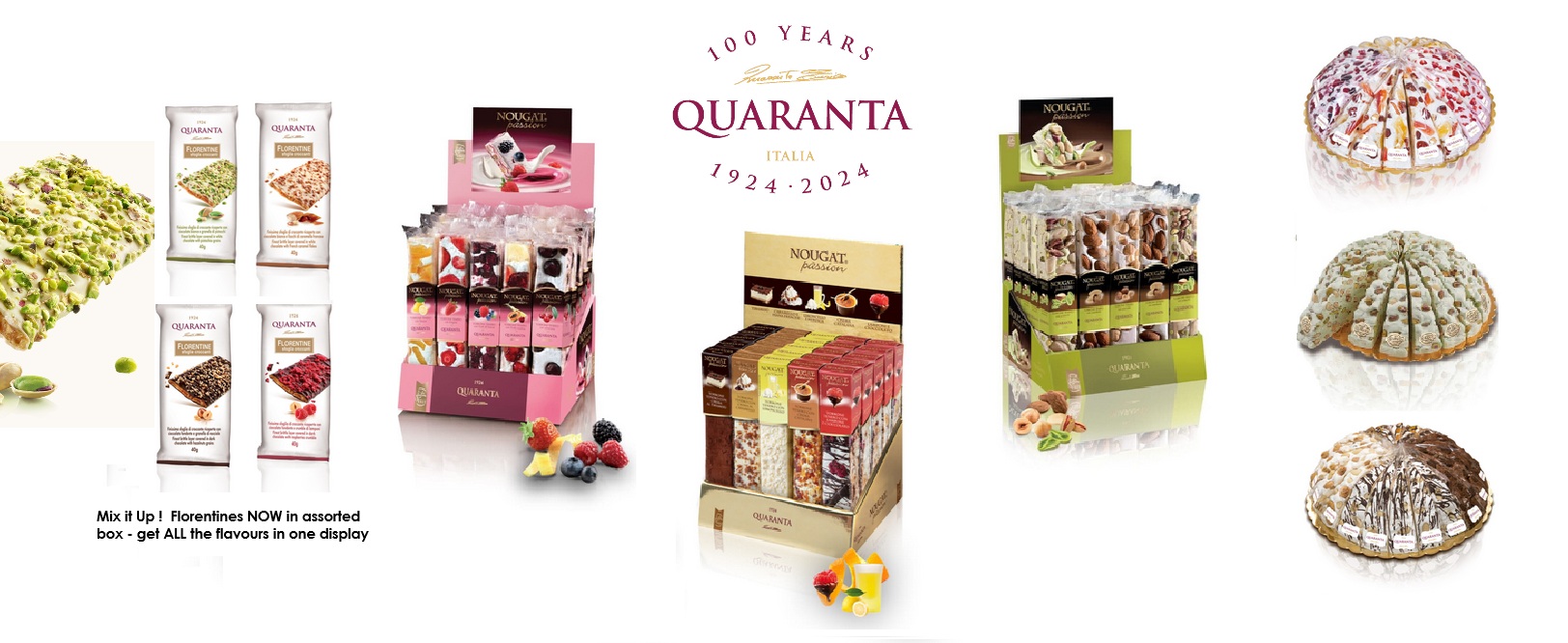 Quaranta Nougat Cakes