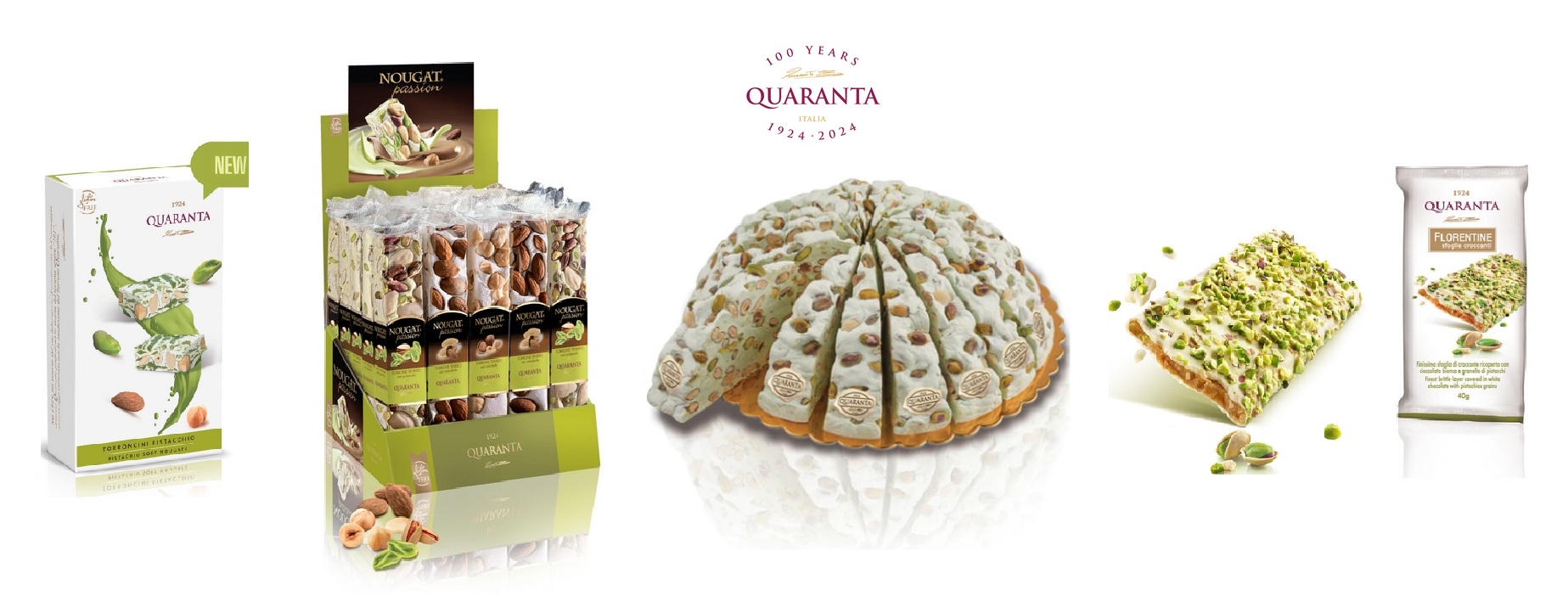 Quaranta Nougat, Cakes, Florentines Quaranta Nougat, Cakes, Florentines