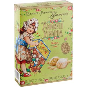 Virginia Amaretti 180 g Green lithographed box 25-26