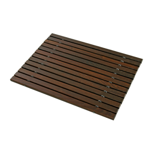 Redecker Bath Mat DARK Thermo beech 45x60cm NEW