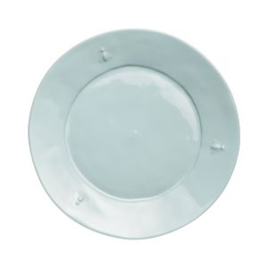 La Rochere French Bee Ceramic 4 Pack Dinner Plate BLUE 27cm
