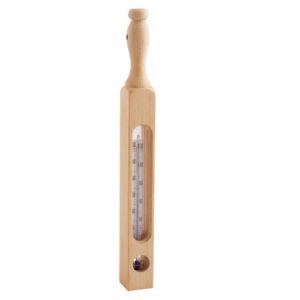 Redecker Thermometer Bath 25cm Beechwood