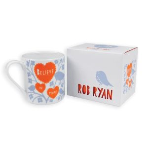 Wild & Wolf Rob Ryan Believe In People Mug