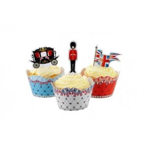 Talking Tables British Street Cakewraps & Toppers