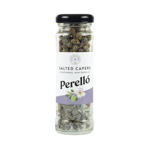 Perello Capers in Salt 75 g Jar NEW