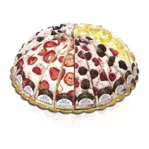 Quaranta Nougat Cake FRUIT CREAMS Assorted 110g Wraped Italy