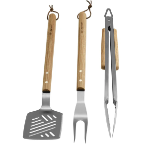 Legnoart STURDY BBQ 3 Piece Grill Tool Set Gift Box