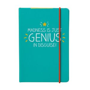 Wild and Wolf HappyJack A6 Notebook - Genius