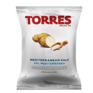 Torres Selecta Mediterranean Sea Salt Potato Chips 150g 