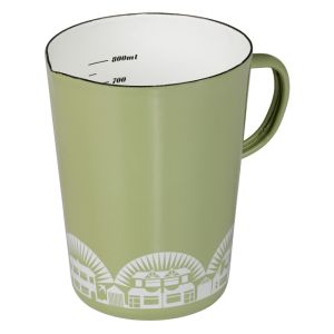 Wild & Wolf Enamel Lichen Green Jug Large 