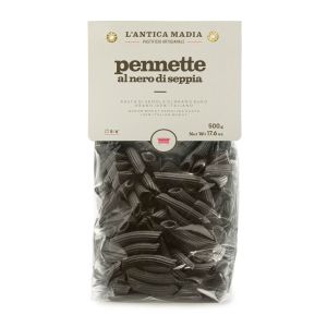 Pasta Antica Madia Pennette squid ink black 500 g