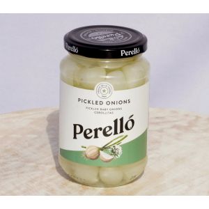 Perello Pickled Baby Onions 190g Jar NEW