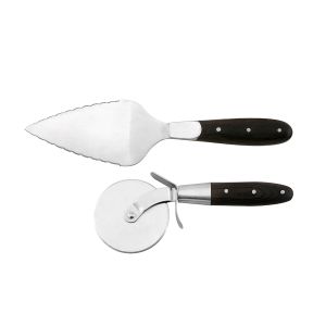 Legnoart TONYS KEYS Pizza Tool Set Wheel + Server Book Box