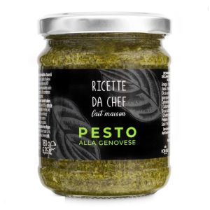 Ricette Da Chef Pesto Genovese Italian Basil 180 g Jar ITALY