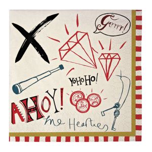 Meri Meri Ahoy There Pirate Napkin