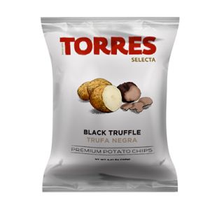 Torres Selecta Potato Chips Black Truffle 125g 