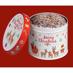 Wicklein Merry Christmas Tin Lebkuchen Nuremberg 200 g