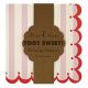 Meri Meri Toot Sweet Pink Stripe Large Napkin
