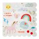 Meri Meri Rainbow & Unicorn Large Napkins