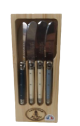 Laguiole Jean Dubost 4 Mini-Spreader Atelier Blue Color Handle 