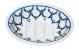 Redecker soap dish light pattern