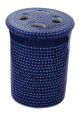 Redecker Toothbrush Ceramic Beaker D/Blue 