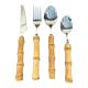 Bamboo 16 Pce Cutlery Set - Hand Wash Only - Real Bamboo