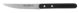 Jean Dubost single bistrot steak knife black ABS Handle SATIN FINISH  - dish washer safe - MADE in FRANCE   