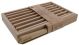 LES COUTEAUX A LA FRANCAISE® Bread board, crumb  tray, removable grill + Bread knife, stainless steel and  natural beechwood handle
