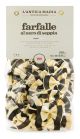 Pasta Antica Madia Farfalle Black & White squid ink 250 g