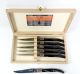 Laguiole Jean Dubost Black Horn Steak Knife