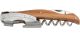      Laguiole wine waiter corkscrew Millésime ®     olive wood handle     stainless steel leaf spring engraved 