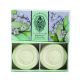 LaFlorentina 2Pce SoapSet White Lilly Round115g NEW18