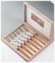 Laguiole 6 Table Forks Olivewood Closed Box 