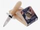 JDB Oyster Knife+Holder Beechwood Set NEW