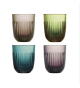 La Rochere Ouessant 4 Pack Tumbler Colour Assort 290ml 9.5cm