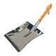 Redecker Dust Pan Stainless Steel Oiled beechwood handle
