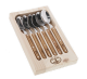 Laguiole 6 Table Spoons OAK PEFC 1.5 OpenBox