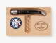 Laguiole Corkscrew BLACK STD Open Wood Box