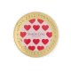 Simon Coll Choc Heart Medallion 60g 10cm